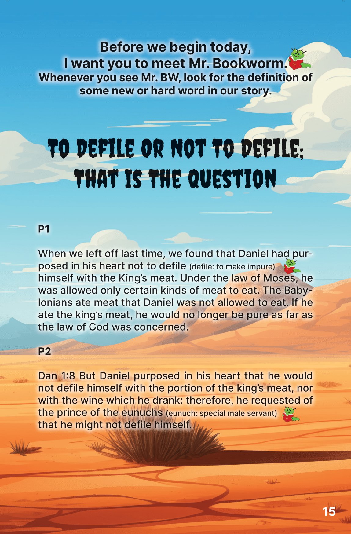 The Book Of Daniel, Lesson 4 - George Junior Magazine